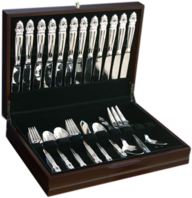 Wallace Silverware//Flatware Chest