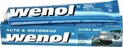 Wenol 'Blue' Metal Polish, 100 Ml Tube