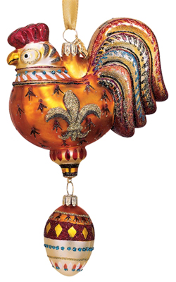 Three French Hens - 12 Days of Christmas Series by Reed & Barton