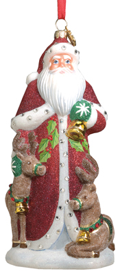 Woodland Santa - Artist Signed by Reed & Barton