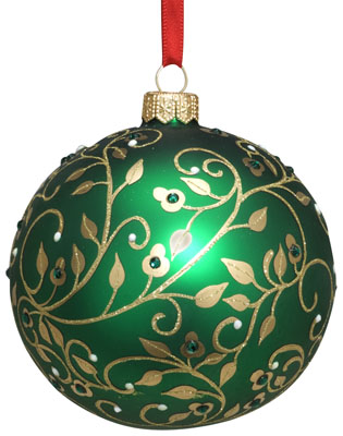 Gold Trellis Ball by Reed & Barton