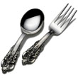 Baby Set, 2 Piece, Grande Baroque by Wallace