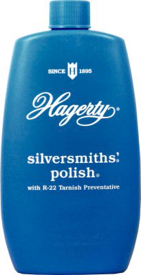 Hagerty Silversmiths' Polish - the blue bottle