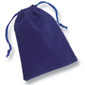 2" x 2 1/2" Drawstring Pouch, Royal Blue
